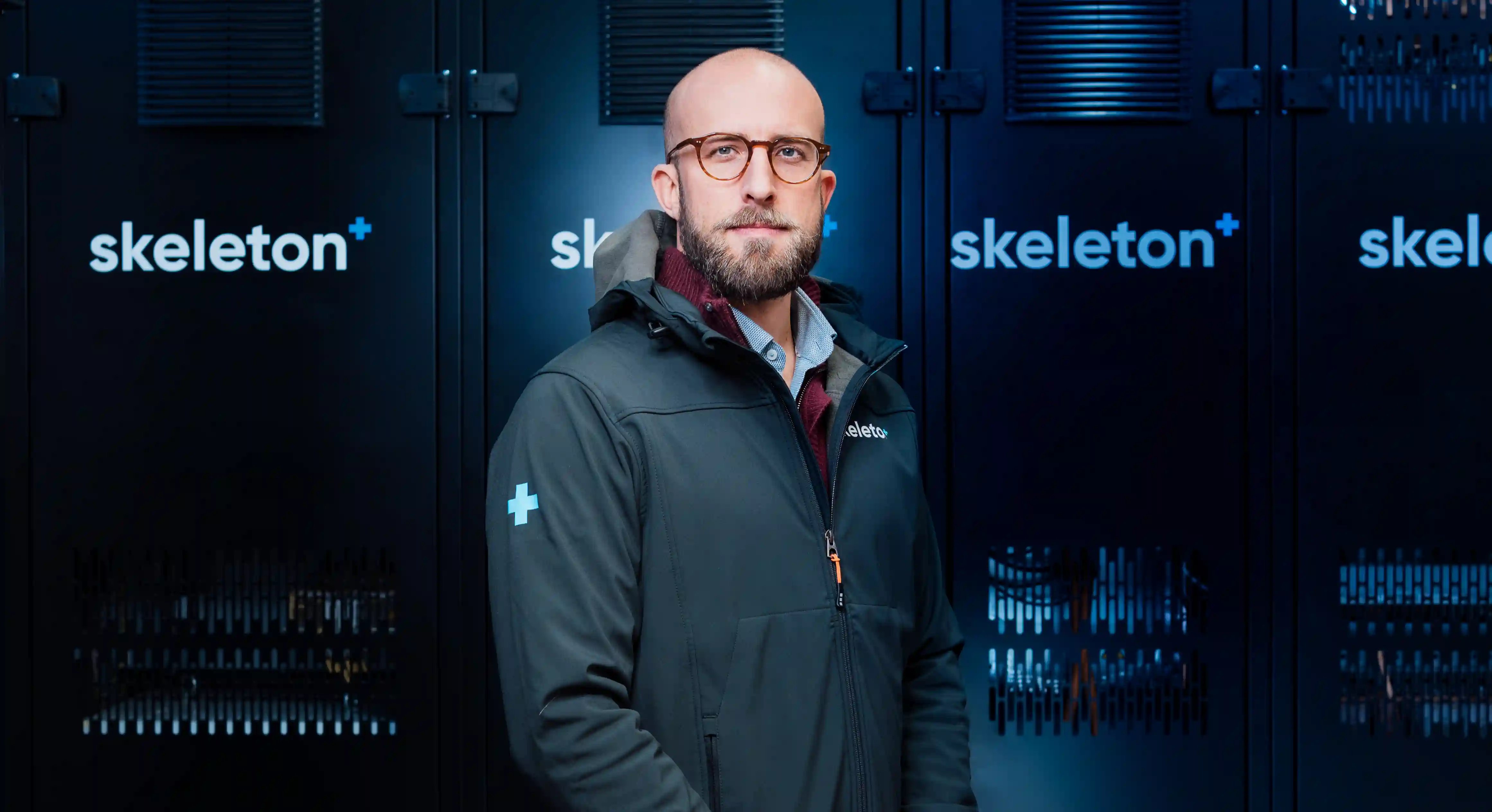 Ludovico Barro infront of SkelGrid-1