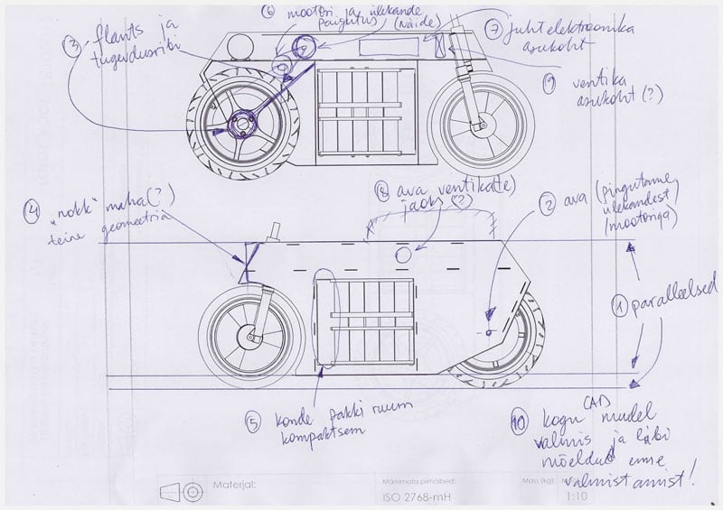 Ultracapacitor bike design