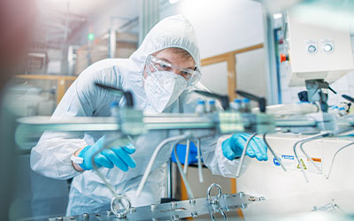 Skeleton supercapacitor production in Grossröhrsdorf, Germany