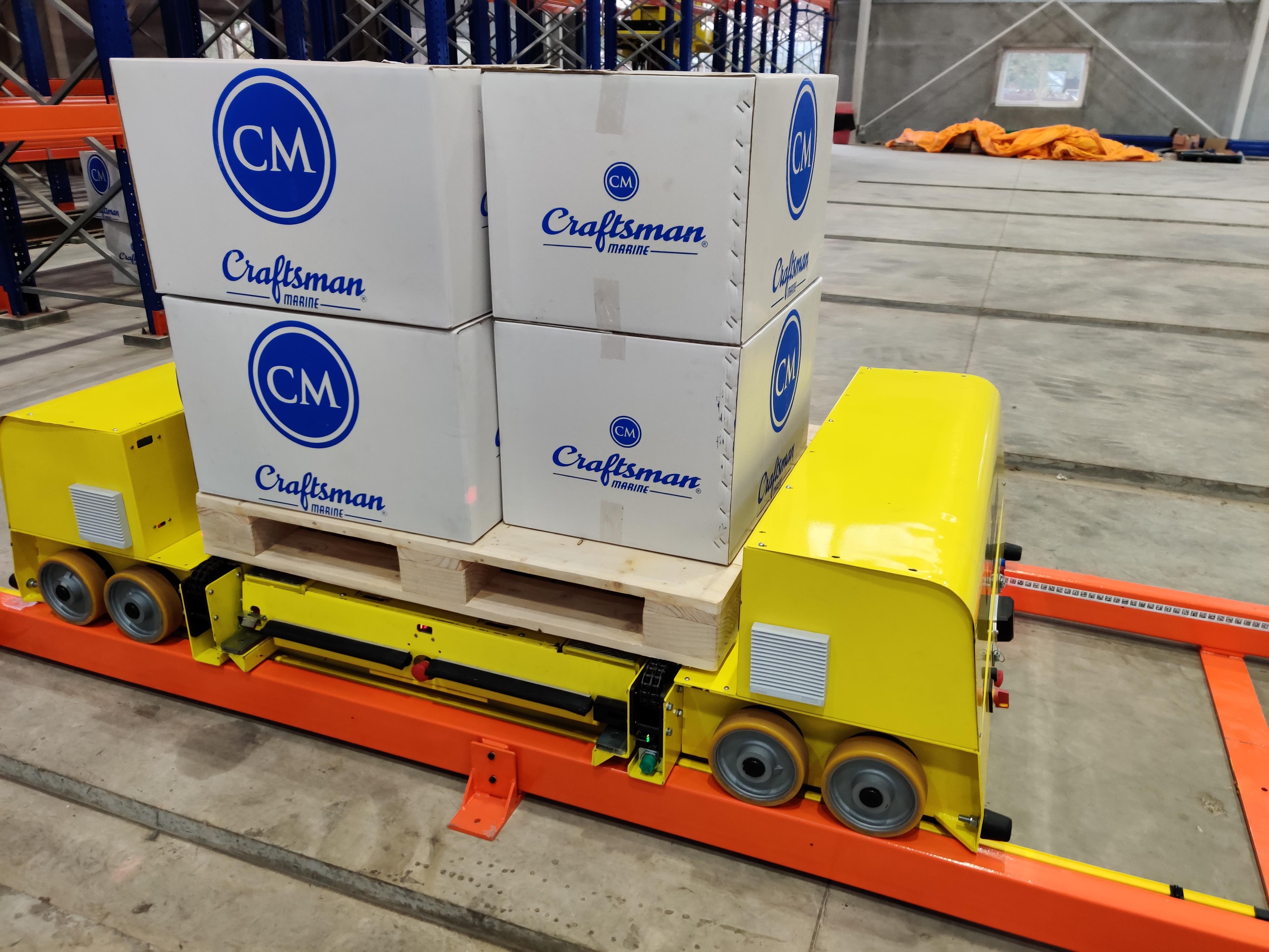 Skeleton’s ultracaps are powering pallet shuttle systems in India