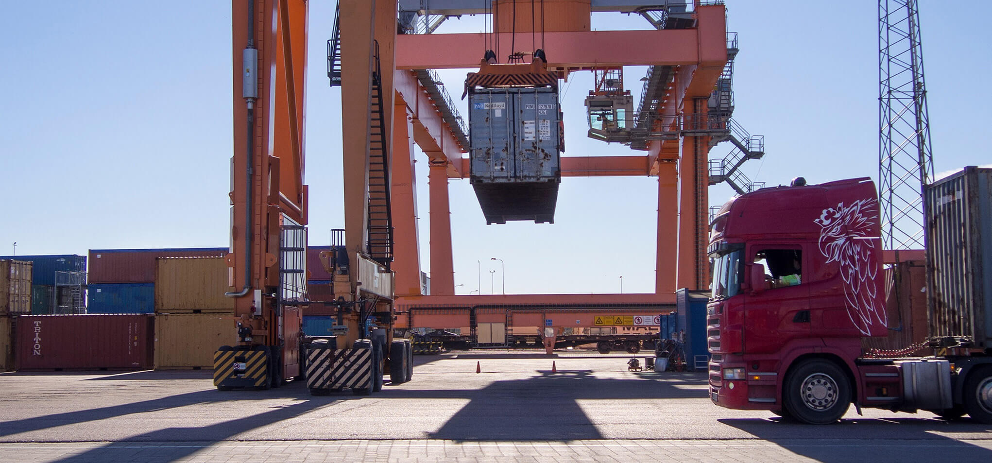 RTG crane enables 34% Fuel Savings in One of the Largest Container Terminals in the Baltic Sea