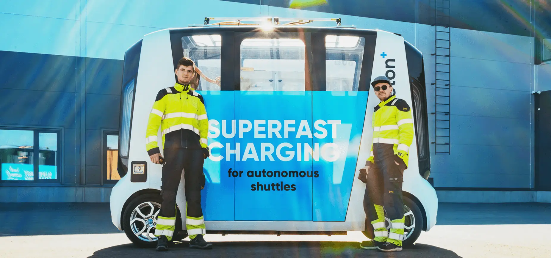 Superfast charging for autonomous shuttles