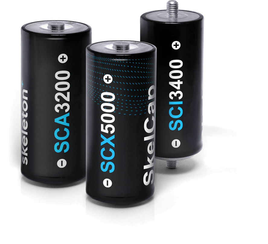 SkelCap supercapacitors D60