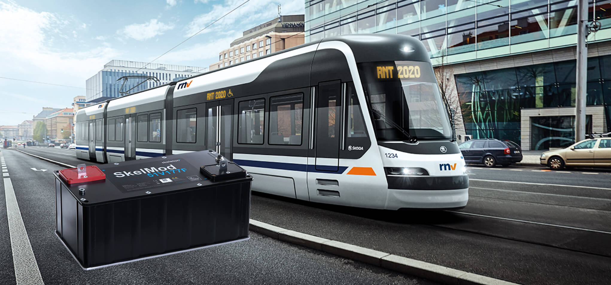 Skoda Electric trams Skeleton Technologies supercapacitor KERS