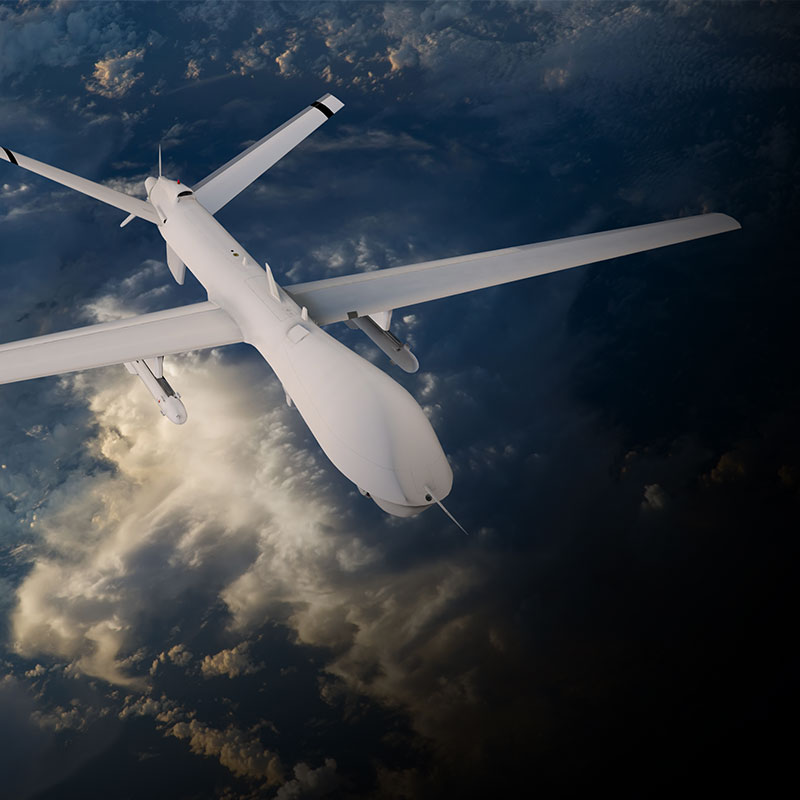 Square-defense-drone