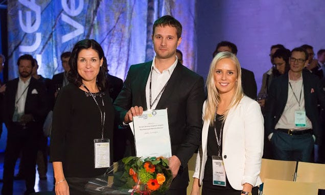 Skeleton winner at Cleantech Venture Day 2015