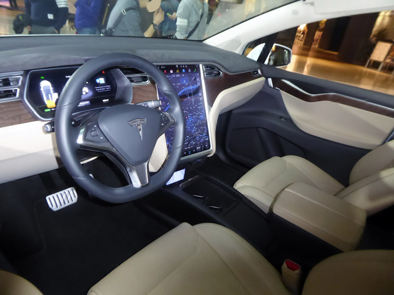 Tesla Model X interior