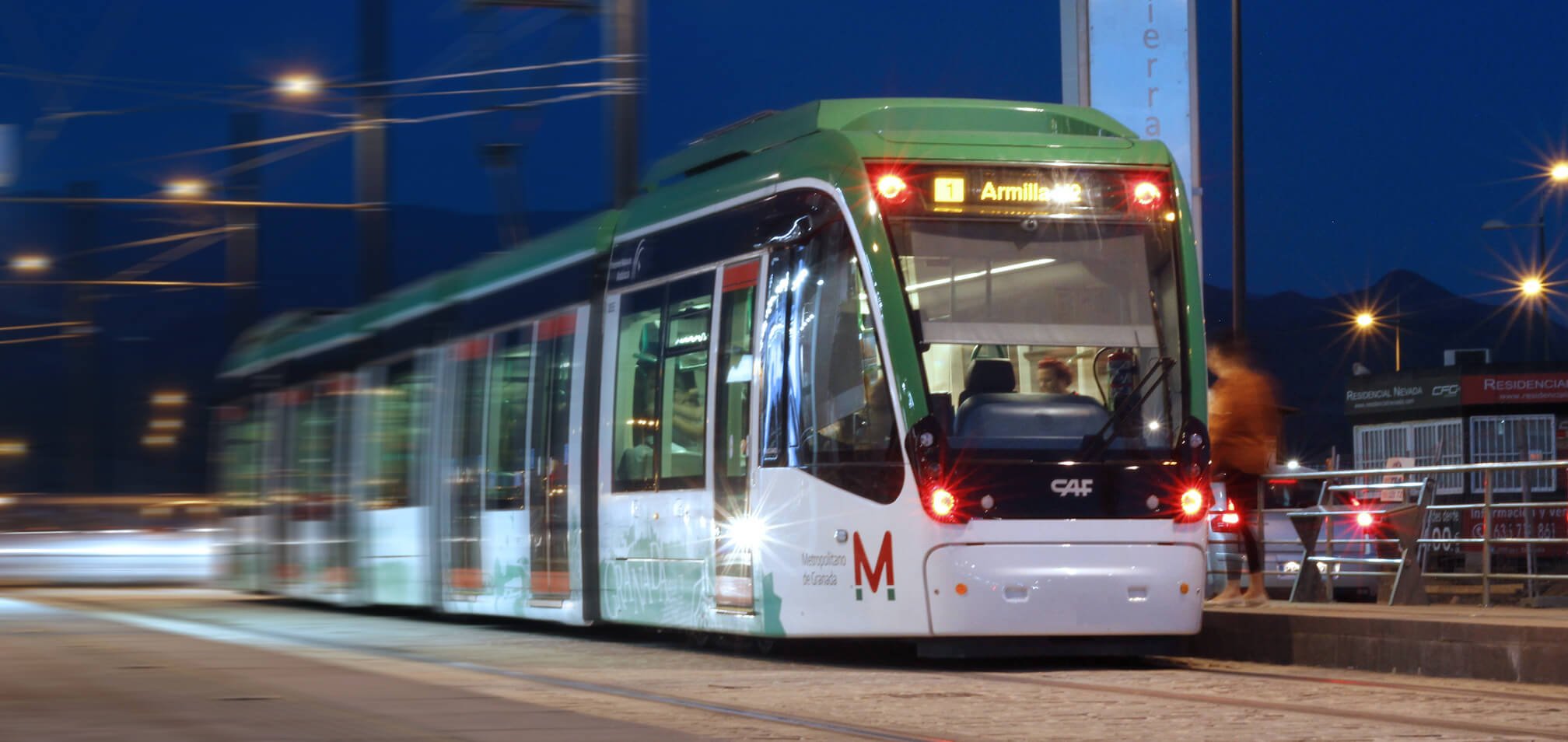 CAF’s new metro units in Granada