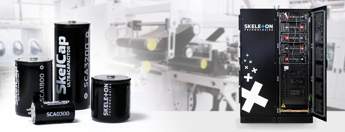 Skeleton Technologies ultracapacitor energy storage solutions